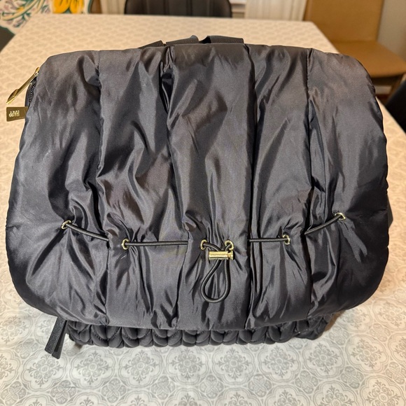 HAPP Levy Black Quilted Diaper Backpack - Black - Picture 13 of 16